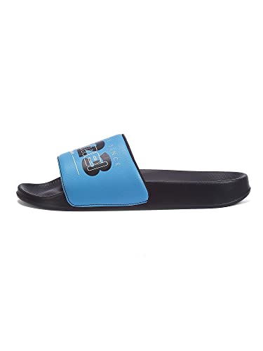 Image of hummel TREFF MEN SLIDERS Comfortable Cushioned Sole Arch Support Durable Lightweight Flexible Trendy Style Flip flops and Slippers Slides for Men Daily use Chappal