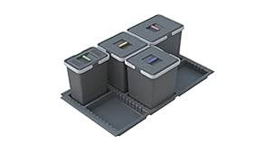 Elletipi 1954 Metropolis Mülltrennsystem 4-fach