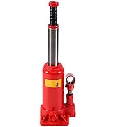 3T Bottle Jack, Hydraulic Car Jack Portable Vertical Lifting Stand Jack, 157mm Lifting Height, St...