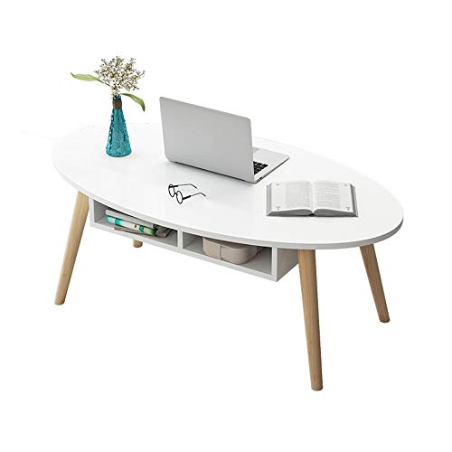 Rnwen Coffee Table Coffee Table with Storage Shelf for Living Room Vin Rnwen Coffee Table Coffee Table with Storage Shelf for Living Room Vin