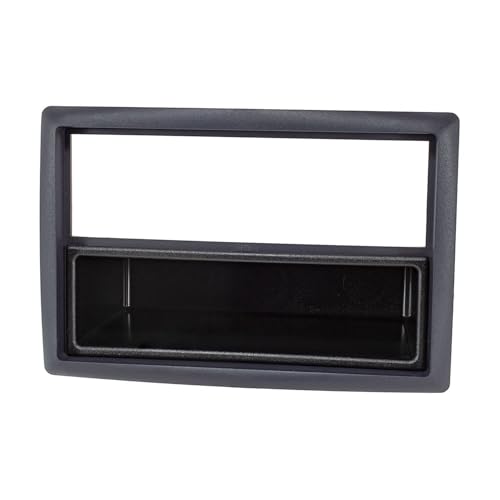 tomzz Audio 2445-025 Panel de Radio Compatible con Renault Megane II 2002-2009 Negro