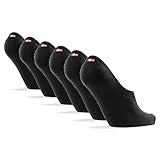 IDEALES PARA EL USO DIARIO: Estos calcetines de algodón de alta calidad son ideales para calzado de corte bajo, como zapatillas de deporte, mocasines y otros zapatos informales. Disponible en tamaños: 35-38, 39-42 y 43-47. Estos calcetines son pequeños, por lo que se recomienda seleccionar una talla más grande a la habitual