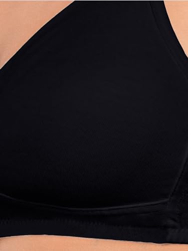 Image of DAISY DEE Women's Girls Cotton Non-Padded Wirefree Seamless Full Coverage Comfortfit Everyday Use T-Shirt Bra - NDSZN