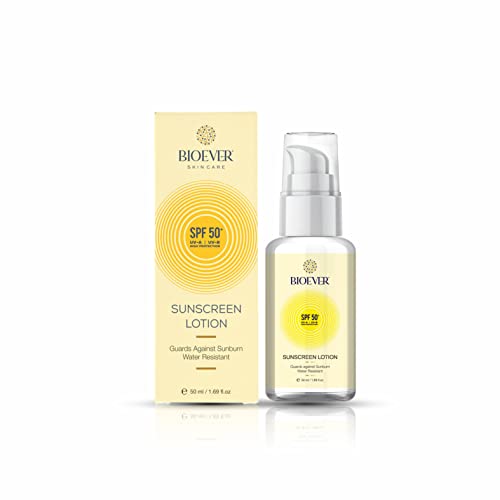 Image of Aloe Vera Sunscreen SPF 50 PA+++ | No White Cast | Broad Spectrum UVA & UVB Protection | Lightweight Non Sticky & Non Greasy | Water Resistant | With Zinc & Aquaxyl | For Normal, Oily & Dry Skin - Men & Women - 50ml