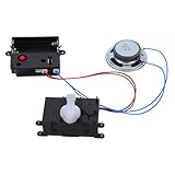 Healifty Kit de Timbre para Reloj de Pared con Canto de Ave, Timbre Horario de Cuarzo Silencioso para Reparación de Relojes de Pared Clásicos y Modernos