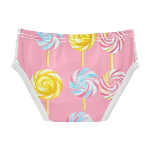 KLL Colorful Sweet Lollipop Candy Toddler Boys' Soft Athletic Underwear Breathable Children Undies2