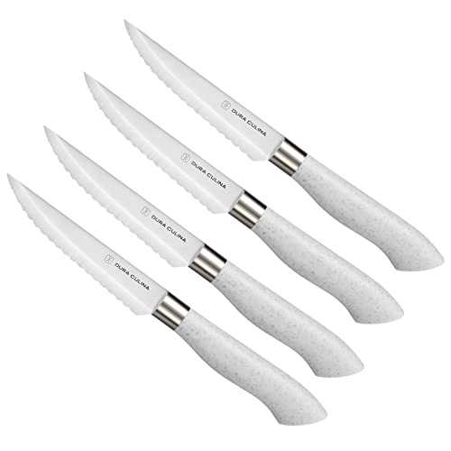 DURA LIVING EcoCut Set of 4 Steak Knives - High