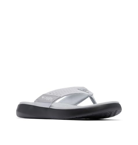 Columbia Womens Boatside Flip Lea PFG, Slate Grey/White, 8