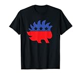 Libertarian Porcupine Party Logo - Election Political T-Shirt