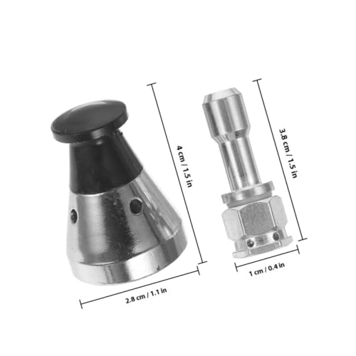 UPKOCH Válvulas de seguridad y válvula limitadora de presión para olla a presión, tamaño mediano 60kpa, tubo de escape robusto y rendimiento – Juego de 2 piezas miniatura 2