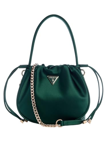 GUESS sac à épaule bandoulière sac à main Elsie Mini Pouch Emerald vert foncé