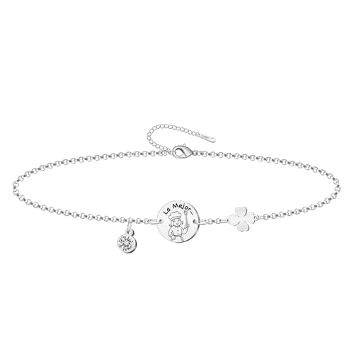 Cotigo Pulseiras Profissões Aço Inoxidável, Presentes Ideais para Mulher, Prateado e Dourado, Aço inoxidável