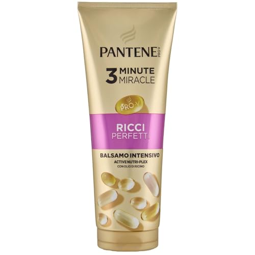 Pantene Conditioner 3 Minute Miracle für perfekte Locken, für krauses Haar, Pro-V und Active Nutri-Plex 220 ml