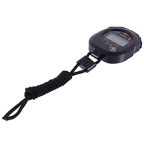 BESPORTBLE Esportes Cronômetro Digital Cronômetro Temporizador Eletrônico Despertador Com Cordão Pen
