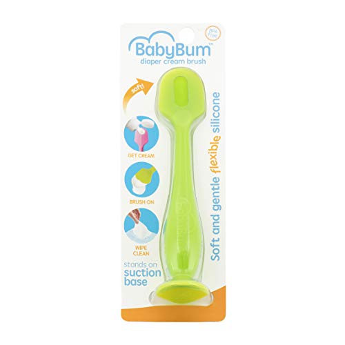 Baby Bum Brush, Original Diaper Rash Cream Applicator, Soft Flexible Silicone, Unique Gift