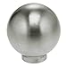 Round Knob Size: 1.19" H x 1.19" W x 1.25" D