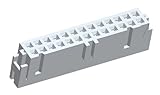 TE Connectivity AMP-LATCH IDC-Steckverbinder Buchse, 26-polig / 2-reihig, Raster 2.54mm