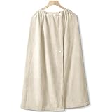 プールタオル 大人用 ラップタオル 女の子 男の子 80センチ丈 巻きタオル 大判 吸水 速乾 軽量 ふわふわ 柔らかい 無地 中学生 着る用バスタオル 水泳 (キャメル)