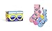 Happy Socks Kids Crew Socks- Fun Summer Styles in Gift Box Sets- Sunglasses, Ice Cream, Pirate's Treasure and More (US, Numeric, 2, 3, Regular, Regular, Kids 3-Pack Glasses Gift Set)