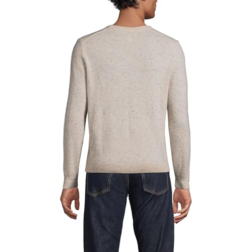 Lands' End Men's Fine Gauge Cashmere V-Neck Sweater2