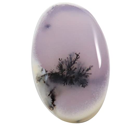Dendrite Opal Cabochon 29,3 carats, pierre naturelle pour sertissage et bijoux