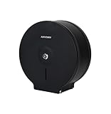anydry 5182 Papierhandtuchspender - Kommerzieller Handtuchspender zur Wandmontage Geeignet für Rollpapier （Schwarz）