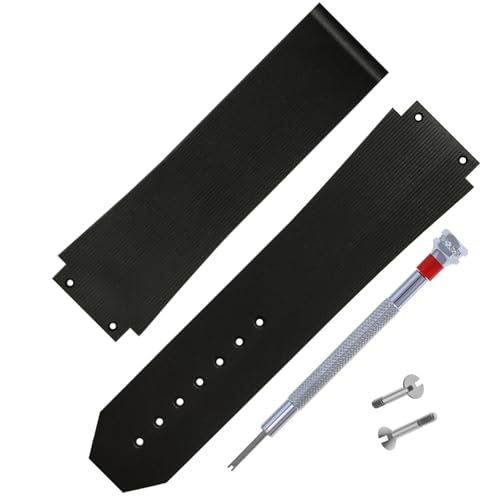 DBLACK HLS-DSN2 24mm Resin Watch Straps, Sleek Line Design, Matte Finish, Watch Strap // Best Replacement, Compatible for HUBLOT Watches (Choose Your Color & Model) (Black (DSN2) - With Tool, 24mm) (B0B4T9SYHF) Amazon Price History, Amazon Price Tracker