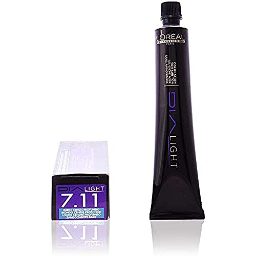 L'Oréal Professionnel Dialight 7.11 mittelblond tiefes asch, 1er Pack (1 x 50 ml)