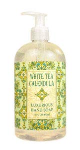 Greenwich Bay Trading Company Botanical Collection White Tea Calendula 16oz Hand Soap