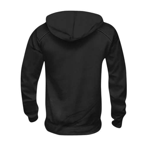 GOFULY Quarter Zip Hoodies For Men Tall Fleece Tactical Sweatshirts Lightweight Hooded Fall Streetwear Pullover With Pockets3