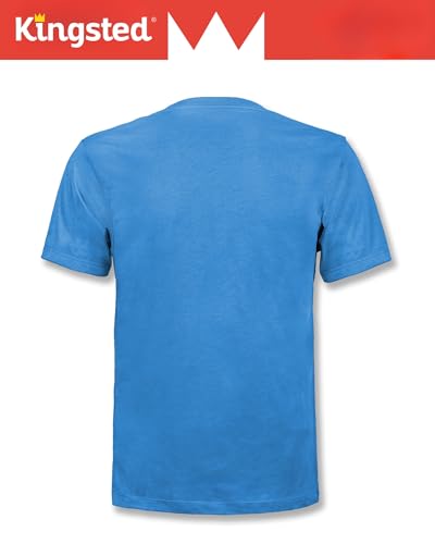Image of Kingsted T-Shirts for Men Pack - Royally Comfortable - Super Soft Premium Fabric - Well-Crafted Classic Tee
