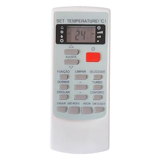 Controle Remoto Compatível Com Ar Condicionado Split Elgin Ecoplus Ykr-h/002e