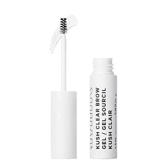 Milk Makeup Kush Fiber Brow Gel Tinted Gel Fluffs Fills and Holds Eyebrows Clear 0.15 oz