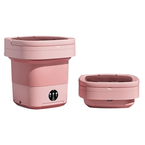 Portable Washing Machine 2024 Foldable Mini Washing Machine Half Automatic Small Washer for Baby Clothes|Underwear or Small Items