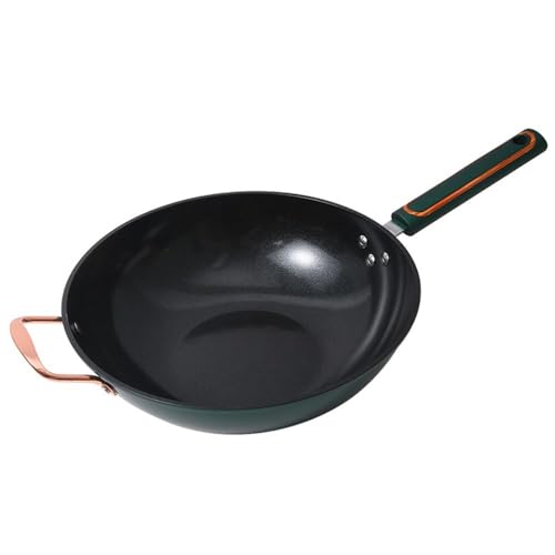 Wok antiadherente con tapa 12.6 pulgadas miniatura 1