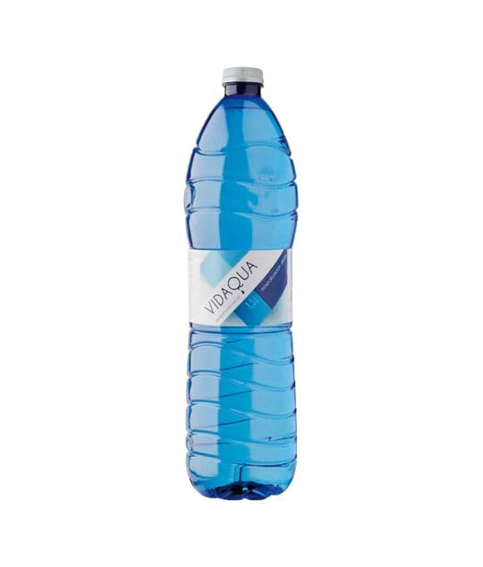 Vidaqua Mineralwasser, PET Flasche, 1,5 Liter, 12 Flaschen (2 Packungen à 6 Flaschen)