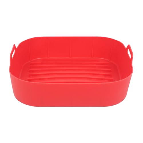 Forros para cesta de freidora de aire, alfombrilla de cocina de repuesto para horno microondas, hoja de silicona con drenaje 3D, platos de pizza, verduras, patatas fritas, aperitivos, cocina, hogar