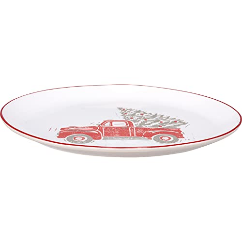 Platter-Red-Truck Platter Red Truck