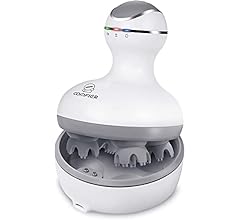 Comfier Cordless Head Massager - Electric Hair Scalp Massager with Kneading 84 Massage Nodes, Handheld Portable Head Scratc…