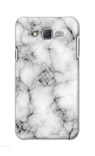 Image of Light White Marble Texture Natural Pattern Hard Back Case Cover for Samsung J7 (2015) / Samsung J7 NXT /Samsung J7 Neo /Samsung J7 Core Back Cover -(J5) VNS2230