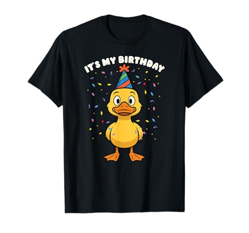 Yellow Duck It's My Birthday Party Hat Bday j̎q ̎q LbY TVc