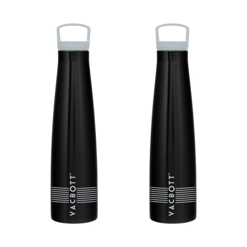 Image of Clay Craft Vacbott Sleeko Lines Double Walled|18 Hours Hot and 24 Hours Bottle Vacuum Insulated Flask Bottle|650ml, 2 Piece, BPA-Free|Leak Proof|BIS Certified|1Year Limited Warranty
