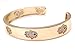 LESLIE BOULES 18K Gold Plated Hamsa Hand Cuff Bracelet for Women Fashion Jewelry