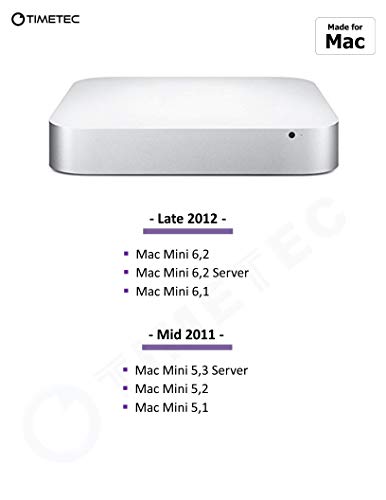 Timetec 16GB KIT(2x8GB) Compatible for Apple DDR3L 1600MHz for Mac Book Pro(Early/Late 2011,Mid 2012), iMac(Mid 2011,Late 2012,Early/Late 2013,Late 2014,Mid 2015), Mac Mini(Mid 2011,Late 2012)