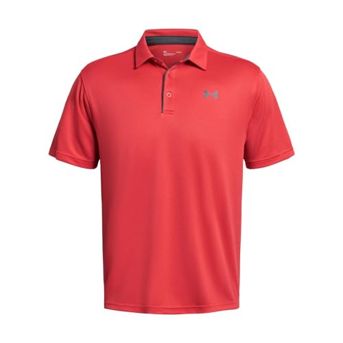 Image of Under Armour Men's Polyester Solid Tech Polo | T-Shirt | 1290140-001
