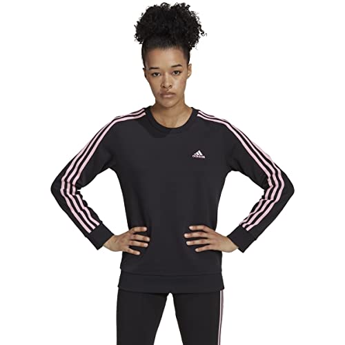 adidas Essentials 3-Stripes Womens Fleece Sweatshirt L3