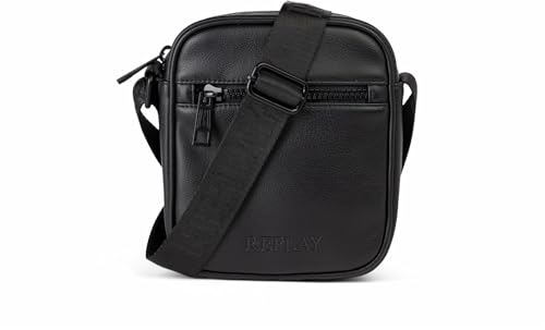Sac à bandoulière Replay Fm3711 Hommes sacoche noire taille unique 0098 Black