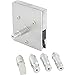 Speedway Motors Universal Slim Fit Switch Electric Power Window Conversion Kit Uses Original Crank Handle Billet Aluminum Housing 12 Volt One Window Slim Design