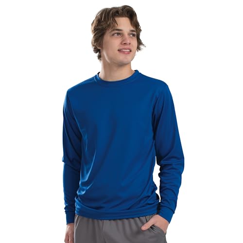 Augusta Sportswear Wicking Long Sleeve Sun Protection Athletic Shirt for Running, Hiking, Fishing, and Outdoor Activities4