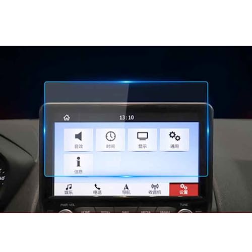 Protection verre trempé écran navigation GPS voiture Ford Ecosport évite rayures console 9 pouces